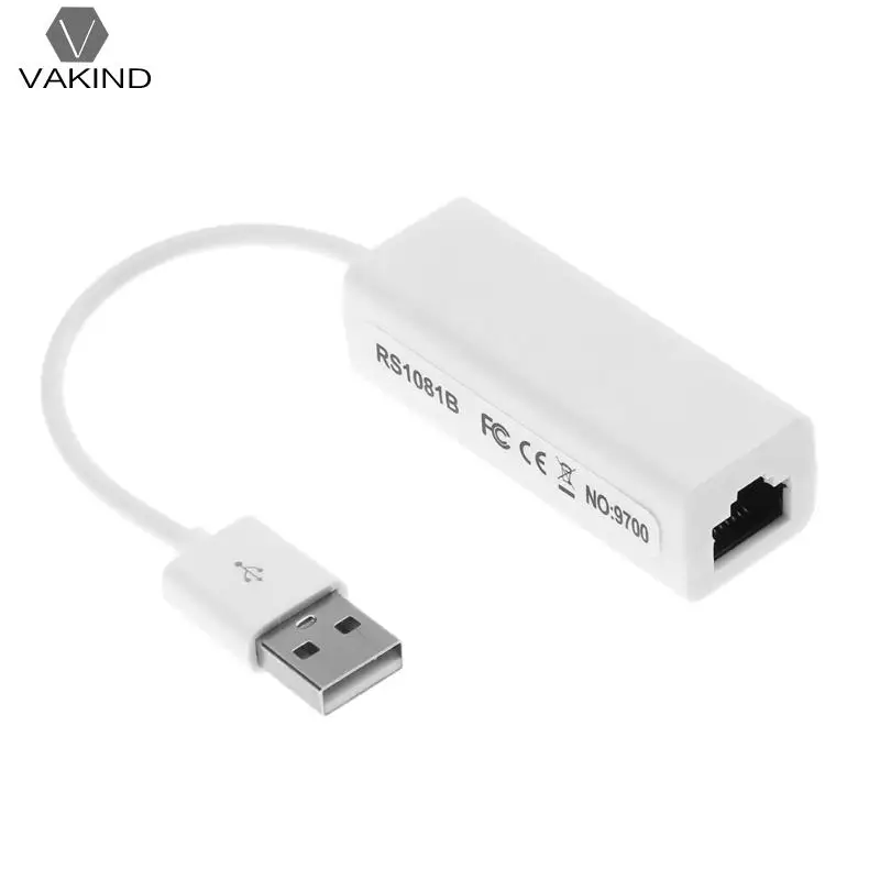 Внешний USB сетевой карты USB 2.0 RJ45 LAN Ethernet 10/100 Мбит/с Интернет адаптер для Win 7 компьютер ПК с диск