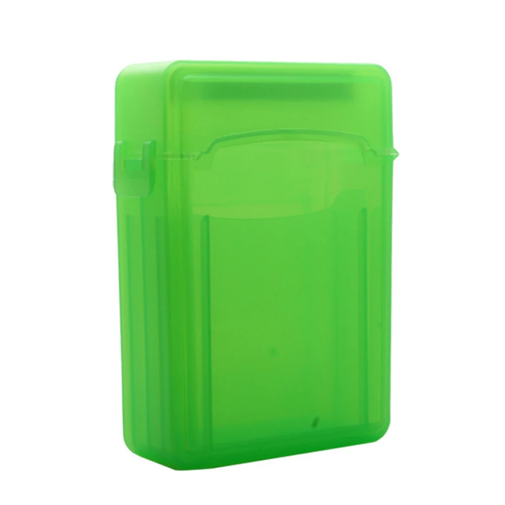 Антистатическая док-станция для жесткого диска 2,5 дюйма SATA IDE жесткий диск защитный чехол Коробка для хранения - Цвет: Green