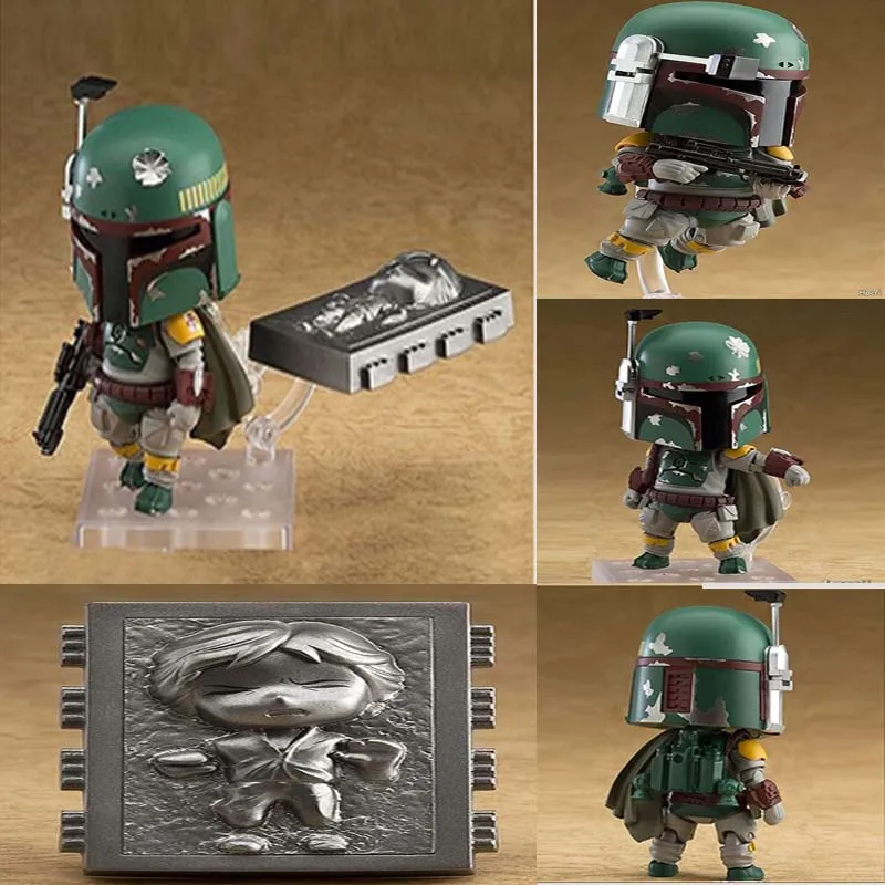 

Nendoroid 706 Star Wars Toy Episode V The Empire Strikes Back Boba Fett Action Figure Model For Kids Toys Gifts