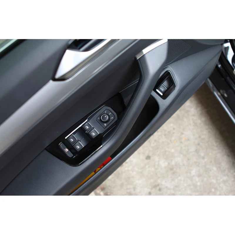 Lsrtw2017 из углеродного волокна abs Автомобильная фотоотделка для volkswagen passat B8 2016 2017 2018