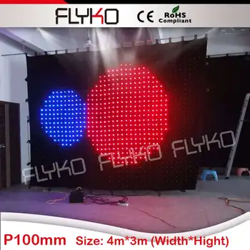 

led color changing curtain light pro DJ LED curtain