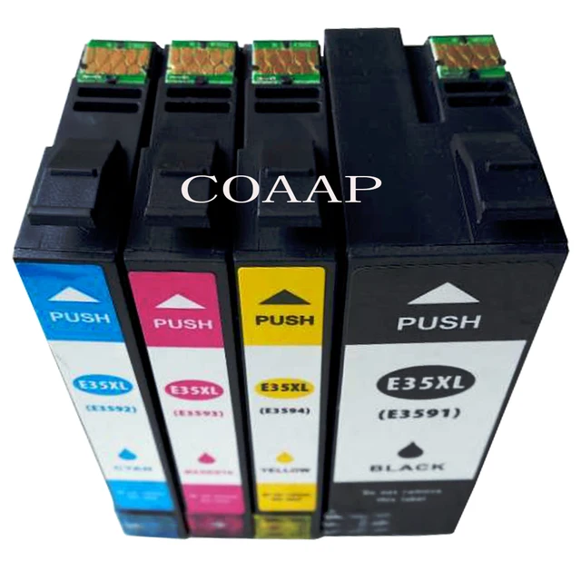 4PK Compatible EPSON T3591 3594 (35XL) ink cartridge for WorkForce Pro