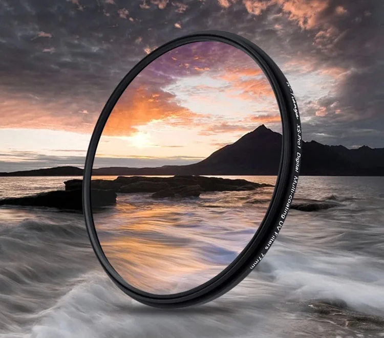 72mm Ultra Slim UV Filter Lens Protectors Multi-Coating K9LOptical Glass Aviation Aluminum MCUV | Инструменты