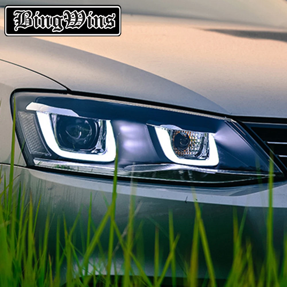 Car Styling For for VW Jetta 2012 2017 LED head light LED Headlight DRL