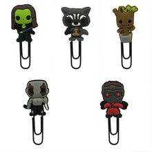 1 шт. мультфильм Хранители цифры закрепить зажим для бумаги школьные принадлежности DIY украшения для детей Подарки