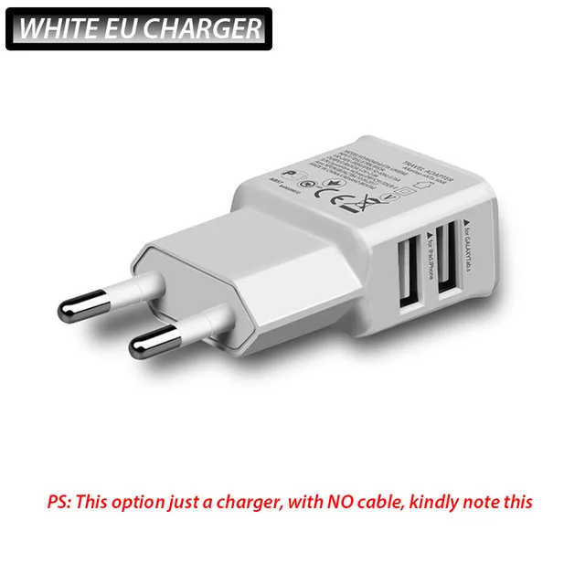 9 мм разъем Micro USB длинный штекер зарядный кабель шнур для Blackview A7/V8/A20 A30 Bv5000 Leagoo HOMTOM Nomu S10 Pro S20 S30 Mini - Цвет: White Charger Only
