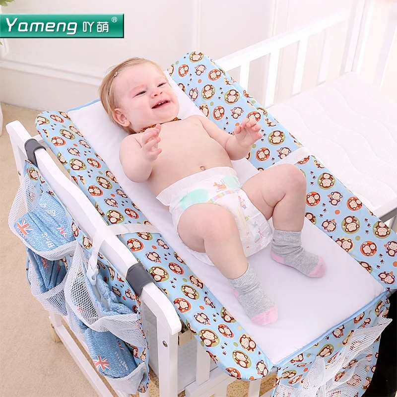 

Acrymene Baby Diaper Table Baby Care Table Foldable Cleaning Table Multifunctional Clothes Change Touch Table Convenient