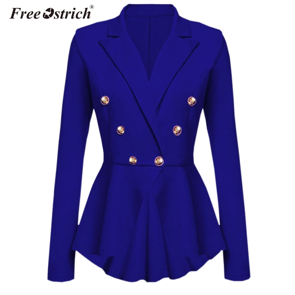 

Free Ostrich Autumn Jacket Women Button Solid Long Sleeve Turn-Down Collar Jaqueta De Couro Feminino Chaqueta Cuero Mujer N30