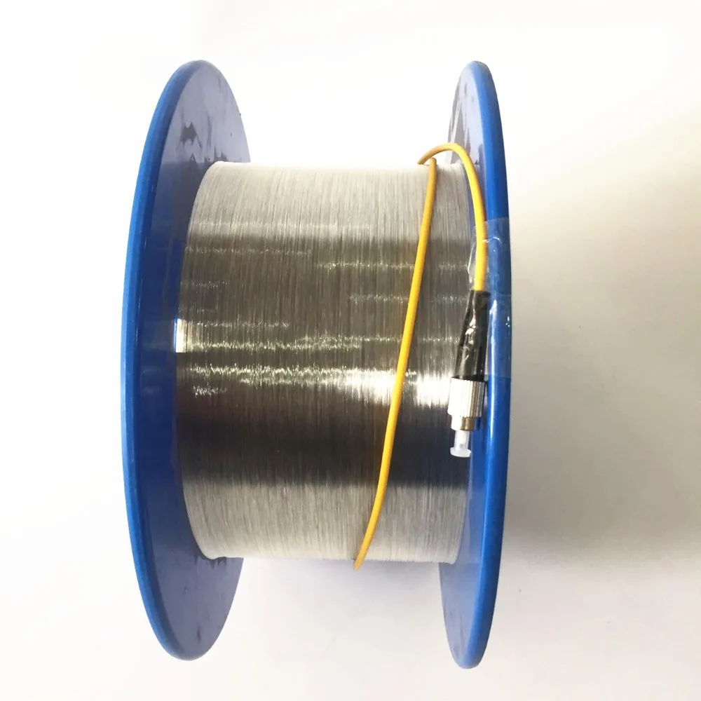 

Factory price 1KM 50/125 OTDR Multimode Single bare fiber OTDR measuring Optical Fiber Cable 1000M OTDR test optical fiber reels