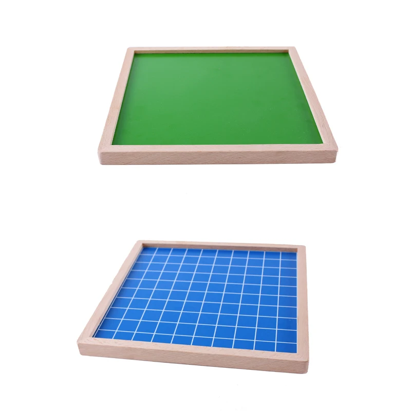 Montessori Wooden Educational toys 1-100 digital cognitive Mathematics toys Teaching Logarithm Version Kid early learning gift