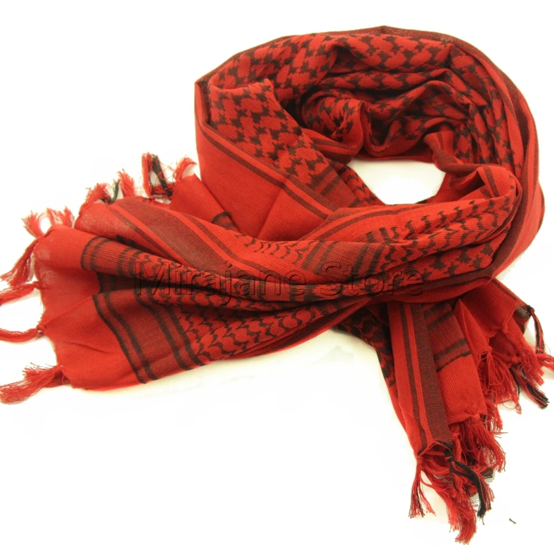 7 Color Shemagh Muslim Scarves Army Military Tactical Arab Scarf