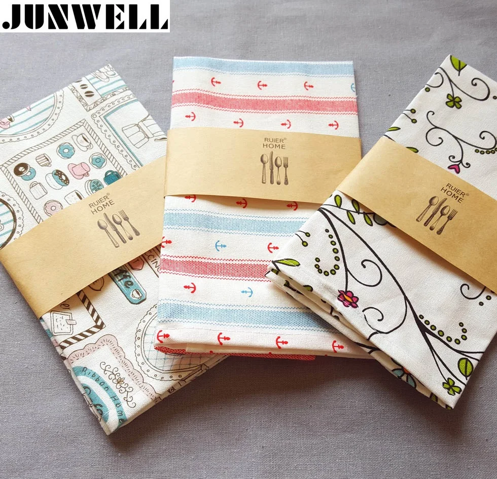 1pcs/lot 30X40cm Cotton Dishtowel Kitchen Towel Dish Towel Cleaning