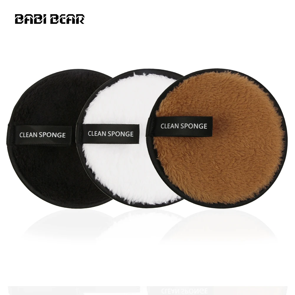 

BABI BEAR Makeup Removal Sponge Flutter Wash Cleansing Cotton Cleaning Flapping Wet Sponge Face Cleansing Sponge Puff Super Soft