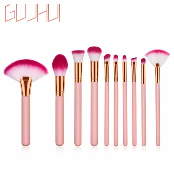 

4\10pcs Professional Makeup Brushes Set Foundation Powder Blusher Contour Eyeshadow Beauty Cosmetics Makeup Brush Tools Kit
