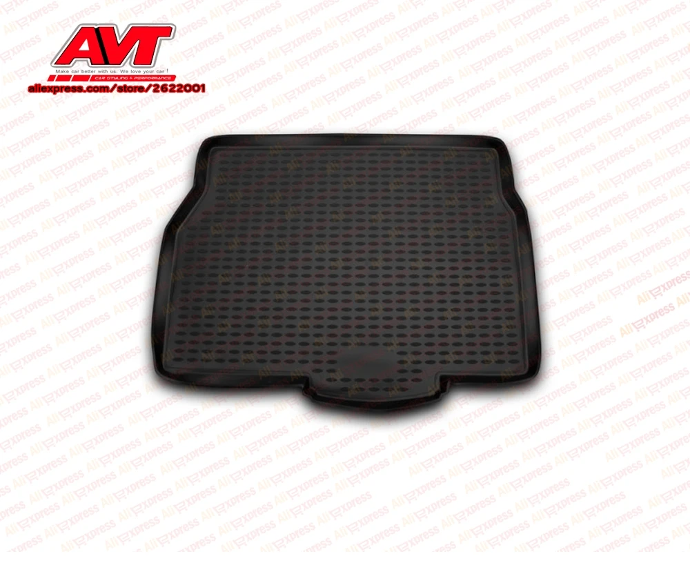 

Trunk mats for Opel Astra H 5D 2004- hatchback 1 pcs rubber rugs non slip rubber interior car styling accessories