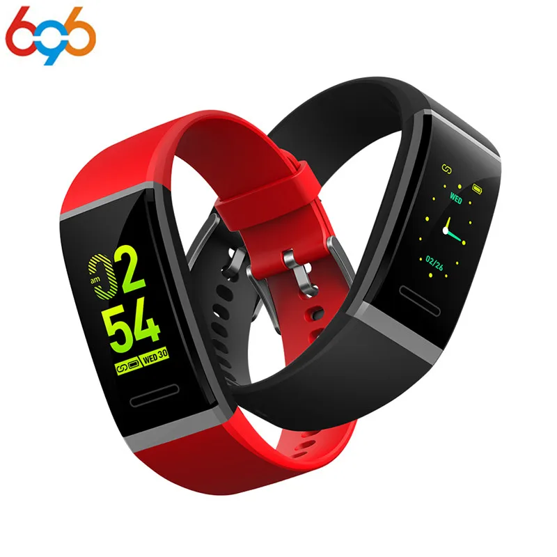 696 оригинальные V11 Smart Браслет Heart Rate крови Давление Смарт Шагомер Спорт Фитнес