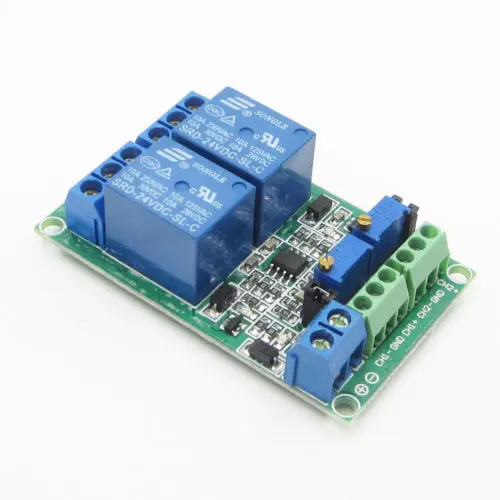 

Unique DC 24V 2-Channel Voltage Comparator Precise LM393 Module