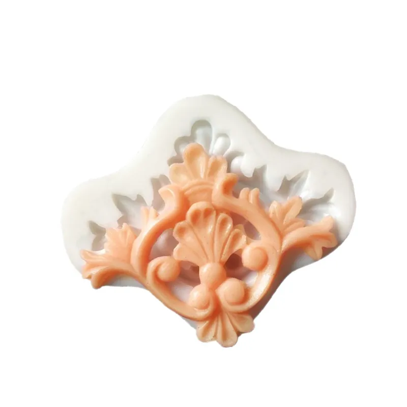 Embossed Pattern Silicone Mold DIY Fondant Cake Chocolate Fudge Tool Kitchen Accessories | Дом и сад