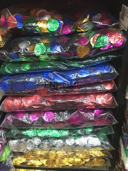 

300pcs 18mm Large Shell Sequins Loose PVC Paillettes for Crafts Children Sewing DIY Clothing Accessories 7 Colors Available