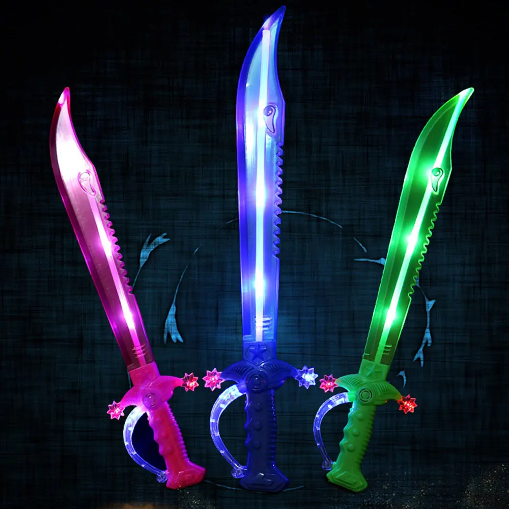 

Colorful Blue Shark Plastic Party Costume Light Up