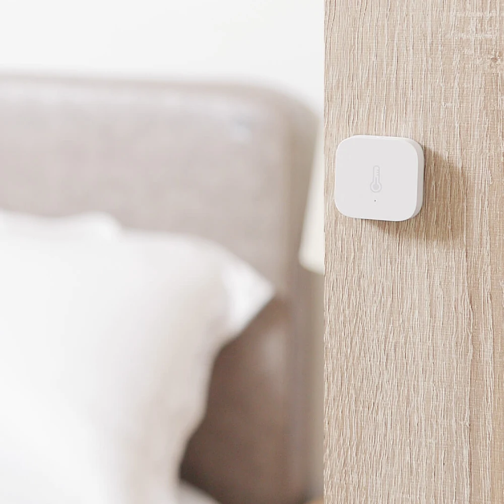 Xiaomi Mijia Aqara датчик температуры и влажности атмосферное давление умный дом Zigbee