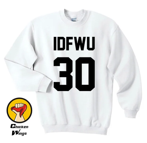Idfwu толстовка с круглым вырезом унисекс больше цветов XS-2XL - Цвет: White