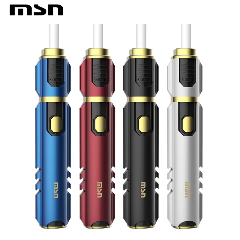 

2019 MSN M20 Icos Heat Not Burn Up To 15 Sticks Electronic Cigarette Kit With Metal Design