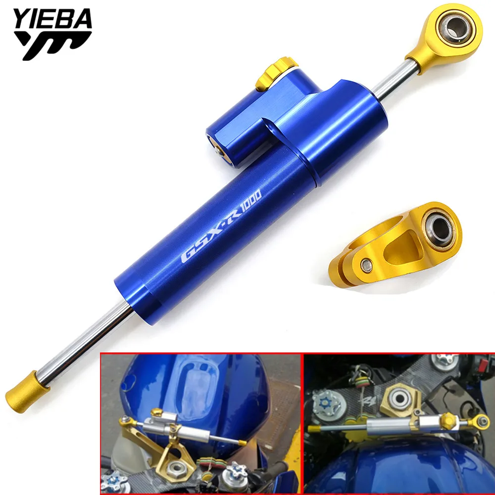 Universal Motorcycle Steering Dampers Stabilizer Safety Control For SUZUKI GSXR1000 GSXR 1000 GSX-R 1000 GSX1000R GSXR 1000 LOGO