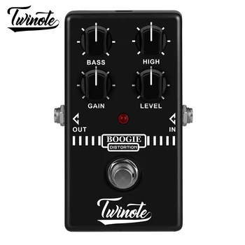 

Twinote Boogie Dist Electric Guitar Effects Pedal AMP Simulator Guitar Accessories Old School Distortion Tone Stompbox