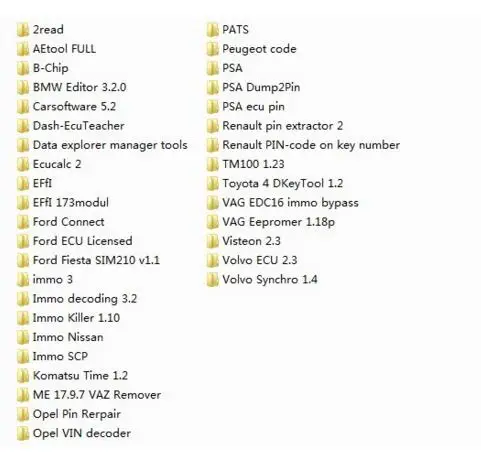 

DPF EGR Lambda Remover 2017 +IMMO SERVICE TOOL 1.2+Car Software v5.2+IMMO Programs package etc free shipping
