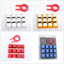 Keyboard Key Cap Set FPS MOBA Gaming Keycaps For Cherry MX Mechanical Keyboard WASD Buttons with Key Puller Bi-color Keycaps Kit Keyboard Key Cap Set FPS MOBA Gaming Keycaps For Cherry MX Mechanical Keyboard WASD Buttons with Key Puller Bi-color Keycaps Kit