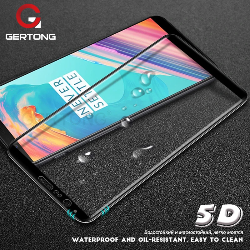 Buy GerTong 5D Tempered Glass For Oneplus 5T 5 Screen