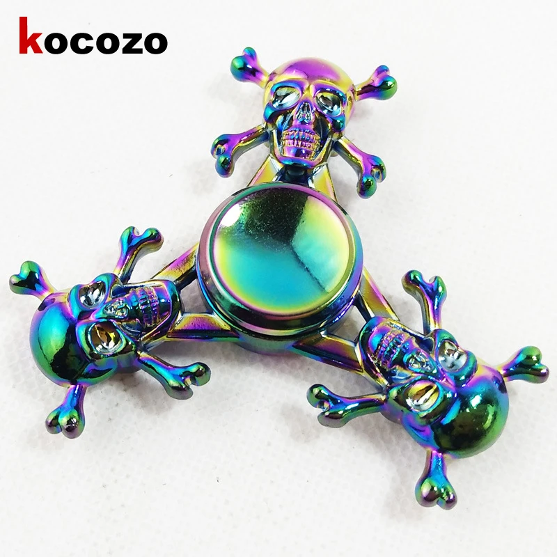 Colorful Fashion Hand Spinners Metal Fidget Spinner For Autism and ADHD