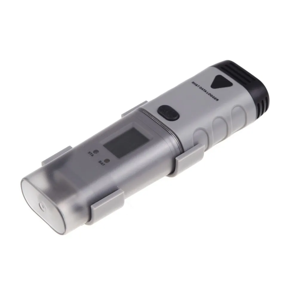 

LED Alarm USB humidometer Thermometer Humidity Temperature Tester LCD DGraph Hygrometer RH&T Data Logger Recorder Thermometer