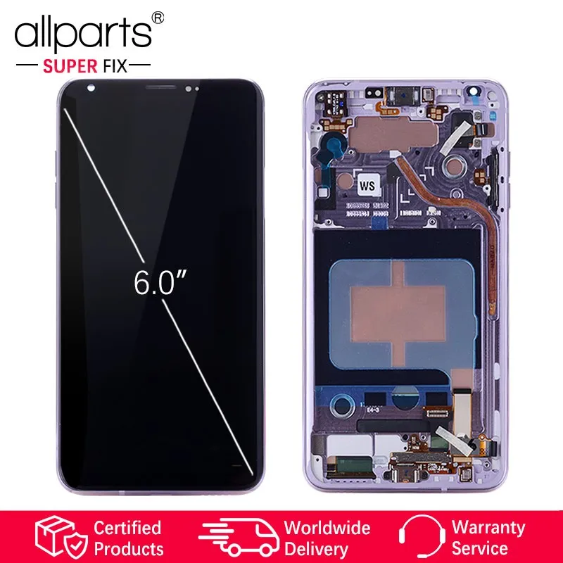 Lg Stylo 3 Lcd Screen Replacement With Frame ORIGINAL 6.0" Full OLED LCD For LG V30 LCD Display Touch Screen