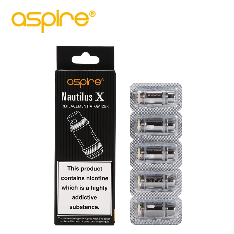 5 шт. Aspire Nautilus X U-Tech катушки 1.5ohm1.8ohm сменные катушки для электронных сигарет подходят Aspire Nautilus X атомайзер танк