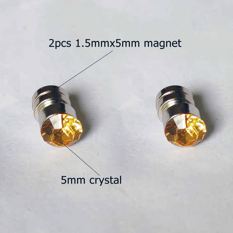 3 пары Магнитная Серьга Поддельные магнитные серьги-гвоздики без необходимости прокола ювелирные изделия