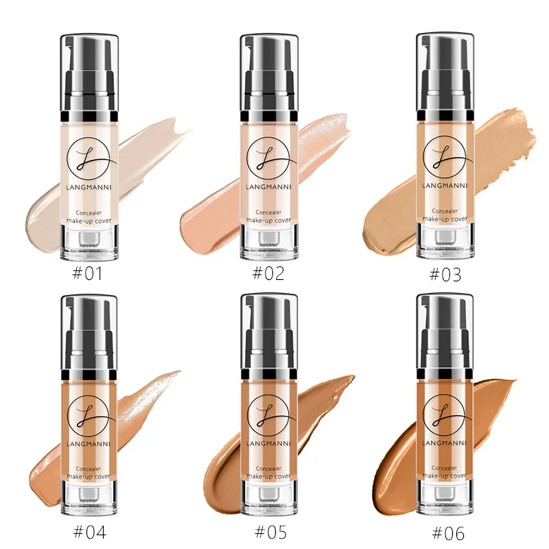 

Foundation Base Makeup Professional Face Matte Finish Liquid Make Up Concealer Cream Waterproof Natural Cosmetic liquid
