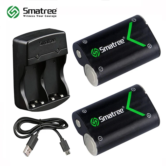 Smatree Xbox One Battery Pack 2 x 2000mAh Rechargeable