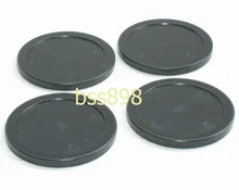 Free shipping 4pcs/lot black Air hockey table pusher puck 75mm 2.95″ mallet Goalies 752