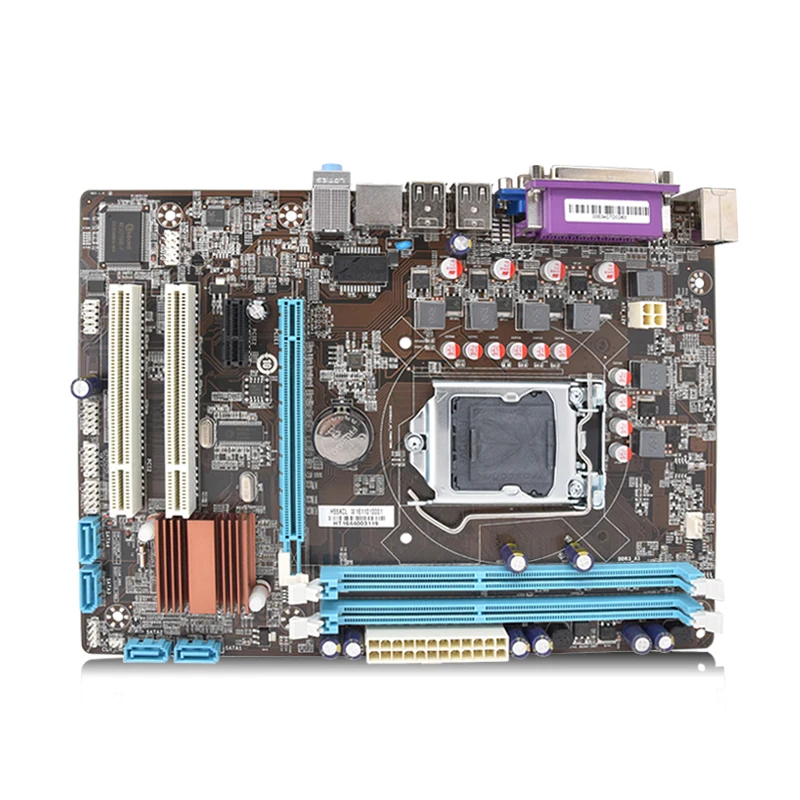 Intel H55 LGA 1156 desktop motherboard micro-ATX DDR3 mainboard for desktop 230*170mm 2 years warranty intel g31 micro atx lga 775 ddr2 computer motherboard blue silver