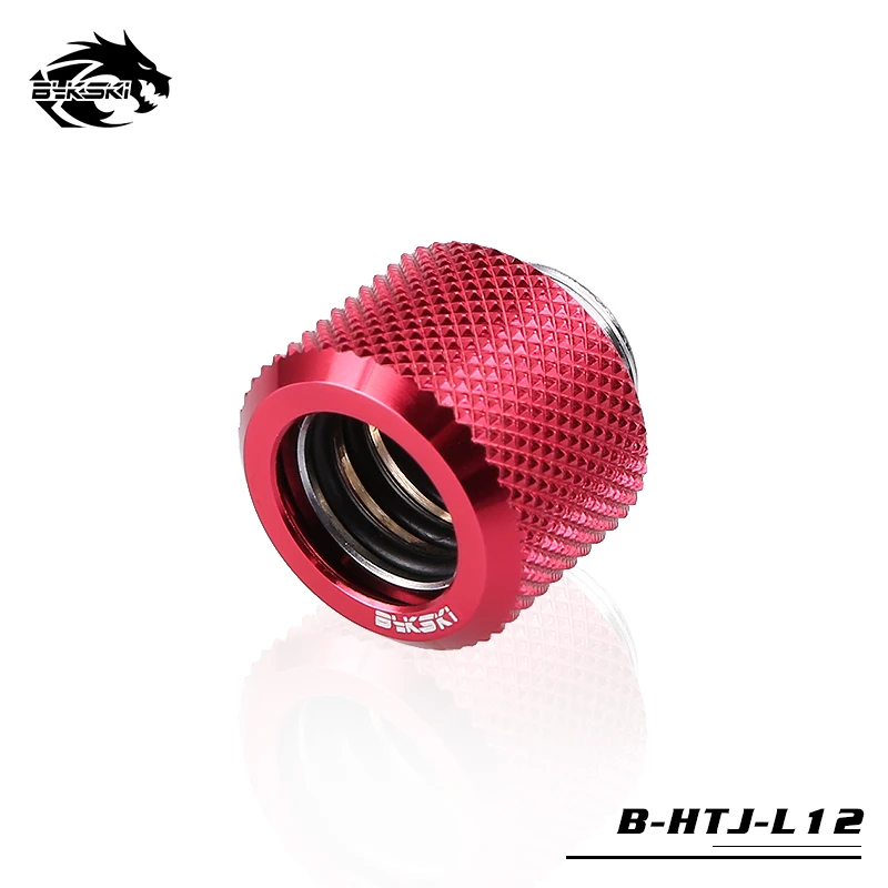 

BYKSKI OD12mm Hard Tube Fitting / Hand Compression Fitting G1/4'' Threading Accesspries Fitting use for 8/12mm 10/12mm Hard Tube