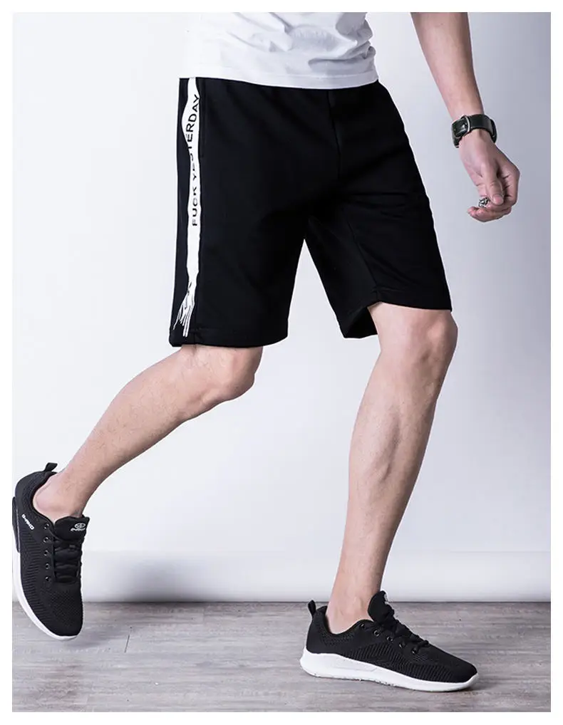 Casual Shorts Men Summer Sports Shorts Quality Beach Male Short Pants Breathable Elastic Waist Fashion Plus Size 5XL Boardshorts 03