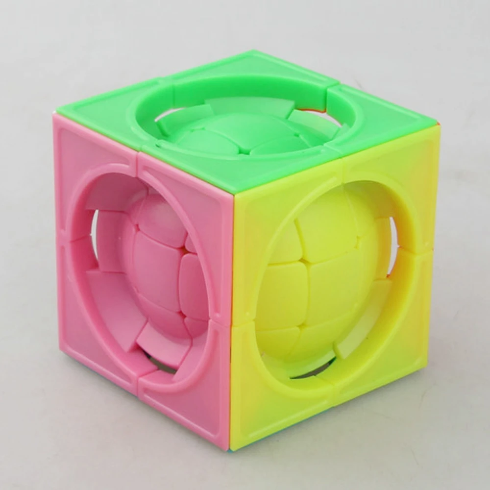 Fangshi Limcube деформируется 3X3x3 Centrosphore Скорость Magic Cube игра-головоломка кубики Развивающие игрушки для детей подарок на день рождения