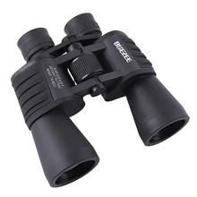 Центральной регулировкой фокус Портативный бинокль с многослойным покрытием 10x50 Ночное видение мембраны телескоп Охота телескоп
