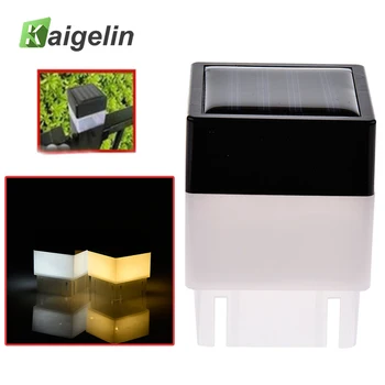 

Solar Power LED Fence Lamp Lighting Sensor Switch Outdoor IP65 Waterproof Solar Landscape Lawn Light For Garden Decoration