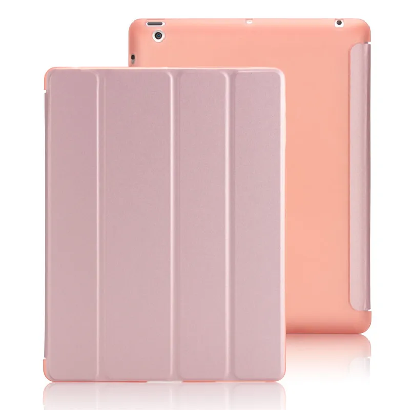 Чехол для iPad 2 3 4, golp Ultra Slim искусственная кожа флип чехол мягкая Вернуться ТПУ Magentic Smart Cover для iPad 2 3 4 A1430 a1460