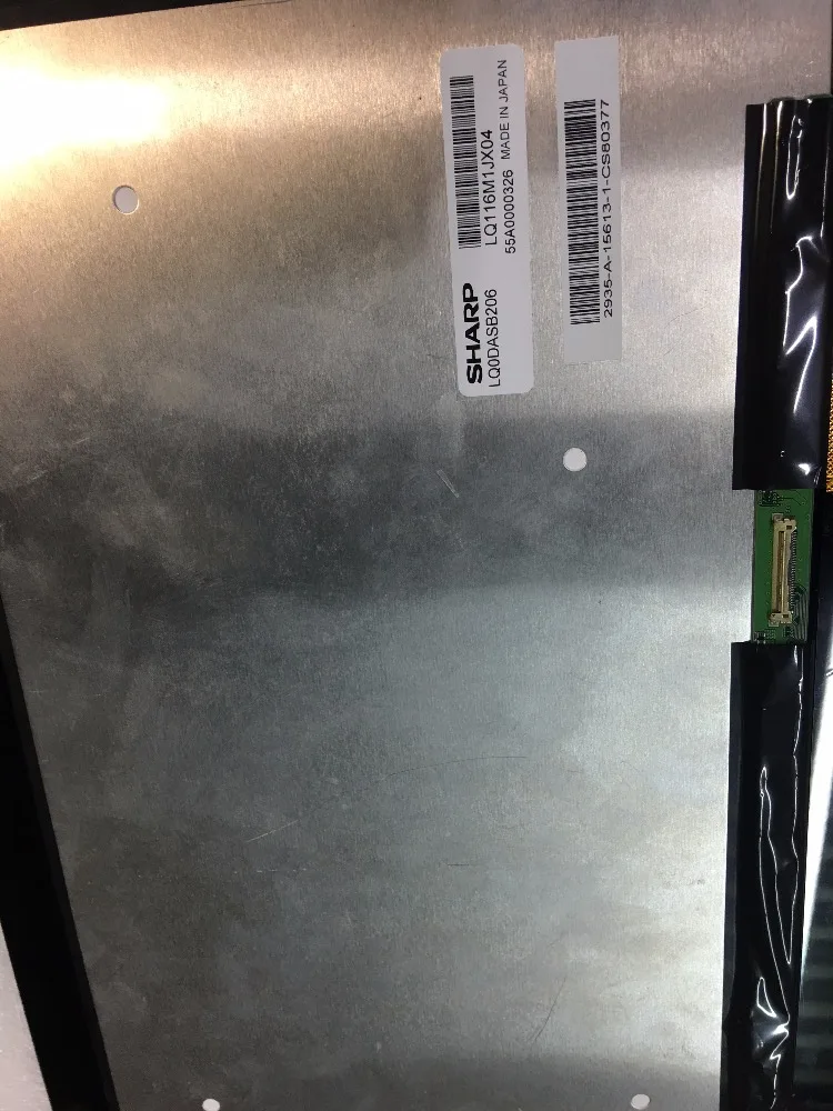 

11.6" inch LQ116M1JX04 LED LCD Screen Touch Digitizer Assembly FHD 1920*1080 045M3-1166A Display Panel