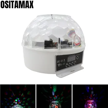 

30pcs/lot LED Stage Ball Disco Light Gobo Patterns Effect 4pcs LED RGBW Quad Color Roller Lighting Magic Ball Light