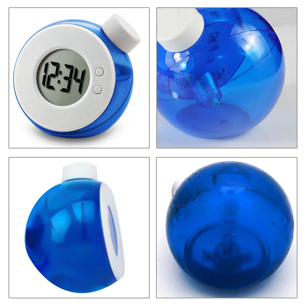 Water Powered Electronic Table clock Digital Children Alarm clock Smart led with Calendar 1Pc For kids digital clock table clock lcd digital clock digital table clock